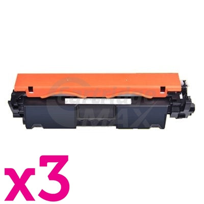 3 x HP CF230X (30X) Generic Black High Yield Toner Cartridge - 3,500 Pages