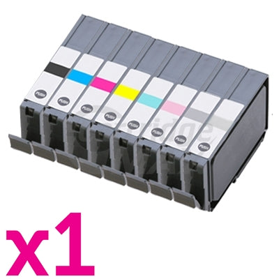 8 Pack Generic Canon CLI-42 Ink Combo [1BK,1C,1M,1Y,1GY,1PC,1PM,1LGY]