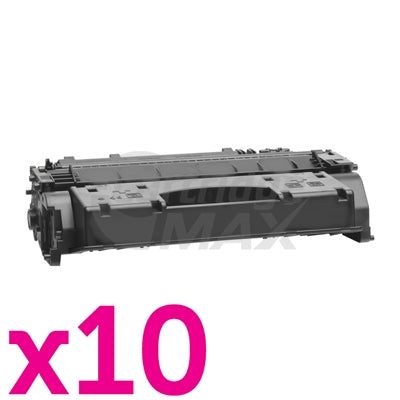 10 x HP CF280X (80X) Generic Black Toner Cartridge - 6,900 Pages