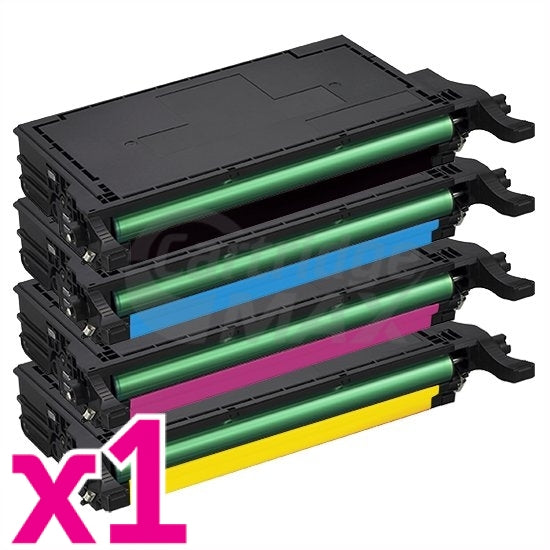 4 Pack Generic Samsung CLP-770ND, CLP-775ND (CLT-609S) Toner Cartridges [1BK,1C,1M,1Y]