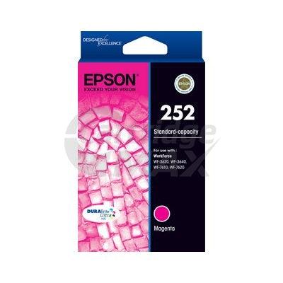 Epson 252 Original Magenta Ink Cartridge - 300 pages [C13T252392]