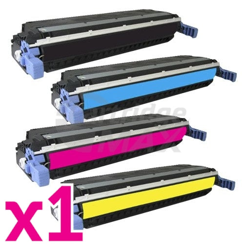 4 Pack HP C9730A-C9733A (645A) Generic Toner Cartridges [1BK,1C,1M,1Y]