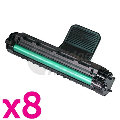 8 x Generic Samsung ML-1640 (MLT-D108S 108) Toner Cartridge SU785A