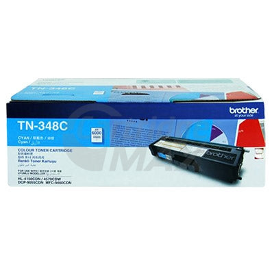 Original Brother TN-348C Cyan Toner Cartridge