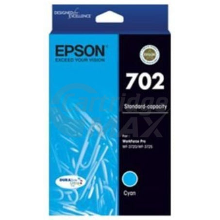 Epson 702 (C13T344292) Original Cyan Inkjet Cartridge