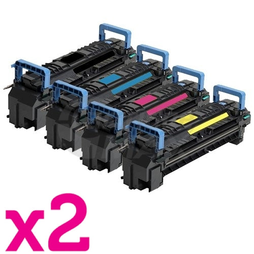 2 sets of 4 Pack HP CF300A-CF303A (827A) Generic Toner Cartridges [2BK,2C,2M,2Y]