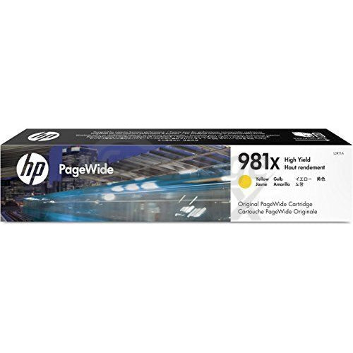 HP 981X Original Yellow High Yield Inkjet Cartridge L0R11A - 10,000 Pages
