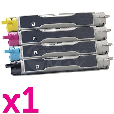 4-Pack Generic Cartridge Combo for Fuji Xerox Phaser 6350 [1BK,1C,1M,1Y]