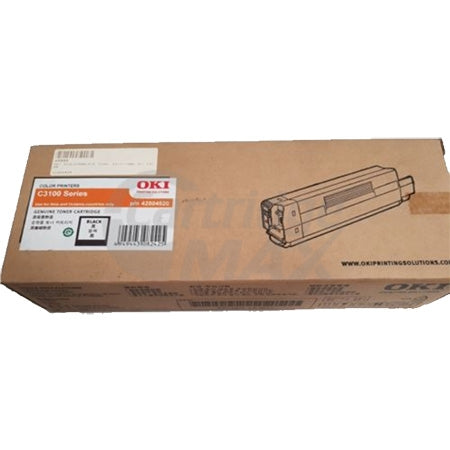 OKI C3100 Original Black Toner Cartridge 3,000 pages (42804520)