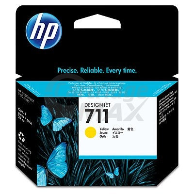 HP 711 Original Yellow Inkjet Cartridge CZ132A 29ml