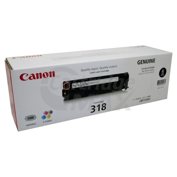 1 x Original Canon CART-318 Black Toner Cartridge
