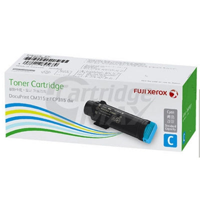 Original Fuji Xerox DocuPrint CP315, CM315 Cyan Toner Cartridge (CT202611)