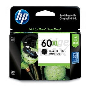 HP 60XL Original Black Inkjet Cartridge CC641WA - 600 Pages