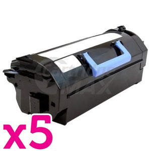 5 x Dell B5460DN, B5465DNF Generic Toner Cartridge