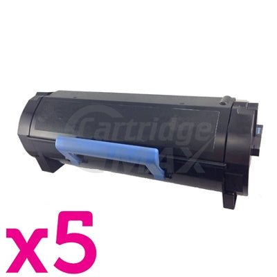 5 x Dell B2360D, B2360DN, B3460DN, B3465DNF Generic Toner Cartridge