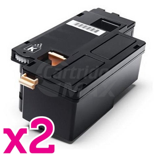 2 x Generic Fuji Xerox DocuPrint CP105 CP205 CM205 CM215 CP215 Black Toner Cartridge (CT201591)