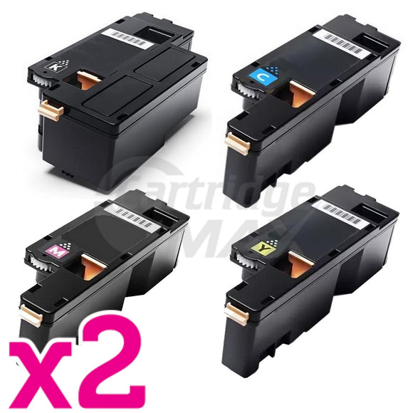 2 sets of 4 Pack Generic Fuji Xerox DocuPrint CP105 CP205 CM205 CM215 CP215 Toner Cartridges(CT201591-CT201594)