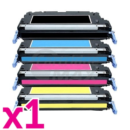 4 Pack Generic Canon LBP 5360 (CART-311B,C,M,Y) Toner Cartridges [1BK,1C,1M,1Y]
