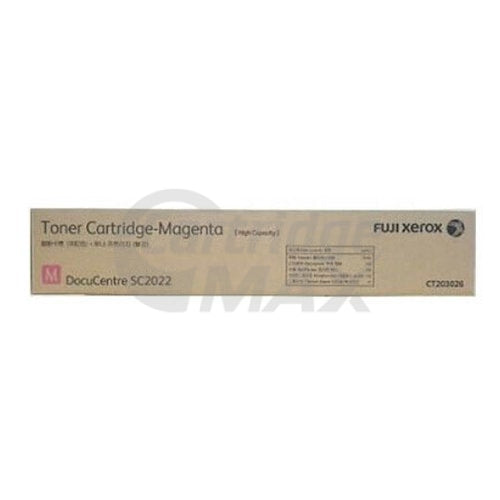 Fuji Xerox DocuCentre SC2022 Original Magenta Toner Cartridge CT203026 - 14,400 pages