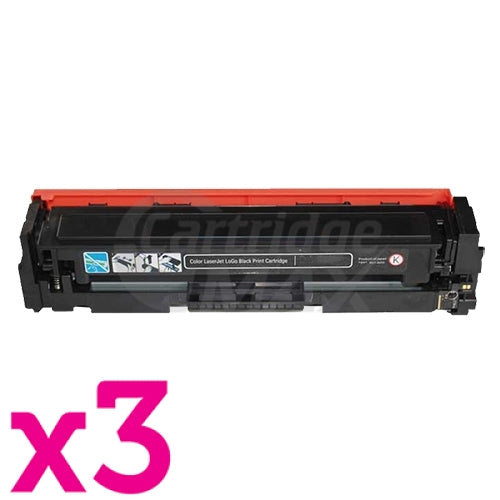 3 x HP 416X W2040X Generic Black High Yield Toner Cartridge