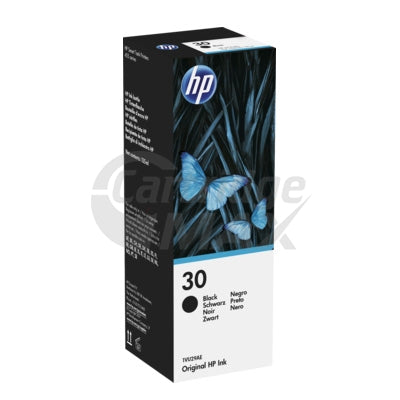 HP 30 Original Black Ink Bottle 1VU29AA