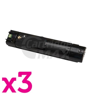 3 x Fuji Xerox DocuCentre SC2020 Generic Black Toner Cartridge - 9,000 pages (CT202246)
