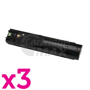 3 x Fuji Xerox DocuCentre SC2020 Generic Black Toner Cartridge - 9,000 pages (CT202246)