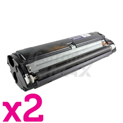 2 x Epson AL-C 900 / 1900 Generic (S050100) Black Toner / Developer Cartridge