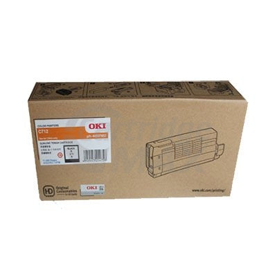 OKI C712N Original Black Toner Cartridge (46507612)