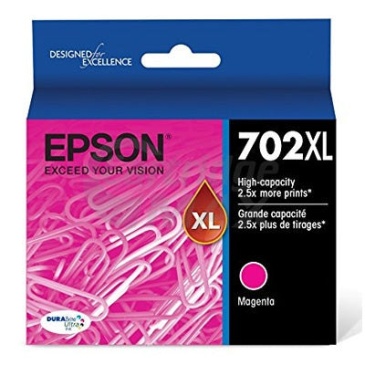 Epson 702XL (C13T345392) Original Magenta High Yield Inkjet Cartridge