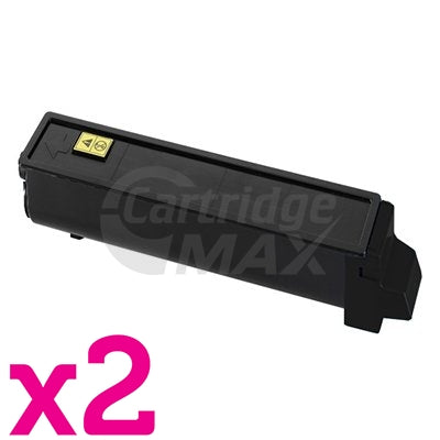 2 x Compatible TK-544K  Black Toner Cartridge For Kyocera FS-C5100DN