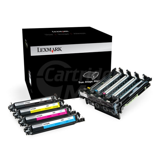 1 x Lexmark (70C0Z50) Original CS310 / CS410 / CS510 / CX310 / CX410 / CX510 Black and Colour Imaging Unit