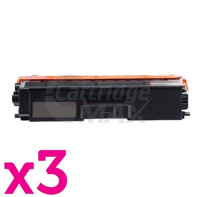 3 x Generic Brother TN-446BK Black Toner Cartridge