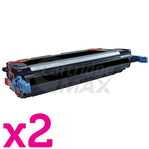 2 x HP Q7560A (314A) Generic Black Toner Cartridge - 6,500 Pages