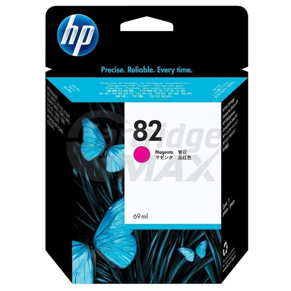 HP 82 Original Magenta Inkjet Cartridge C4912A - 3,200 Pages