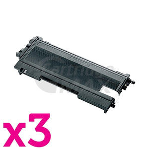 3 x Brother TN-2025 Black Generic Toner Cartridge