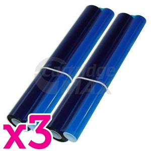 3 x Panasonic KX-FA136 Generic Ink Film [2 rolls Value Pack]