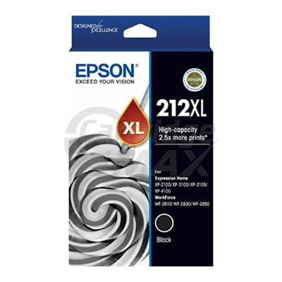 Epson 212XL Original Black High Yield Ink Cartridge C13T02X192