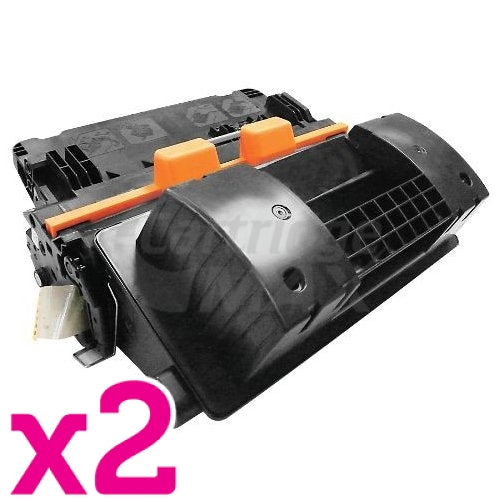 2 x HP CF281A (81A) Generic Black Toner Cartridge - 10,500 Pages
