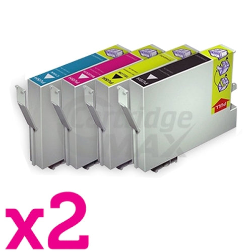 8 Pack Generic Epson T0631-T0634 series [2BK,2C,2M,2Y]