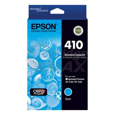 Epson 410 (C13T338292) Original Cyan Inkjet Cartridge