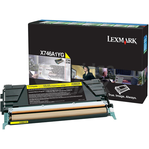 Lexmark (X746A1YG) Original X746/X748 Yellow Toner