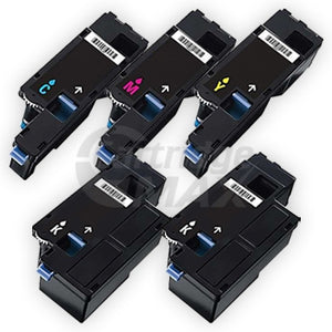 5 Pack Generic Fuji Xerox DocuPrint CP105 CP205 CM205 CM215 CP215 Toner Cartridges(CT201591-CT201594)