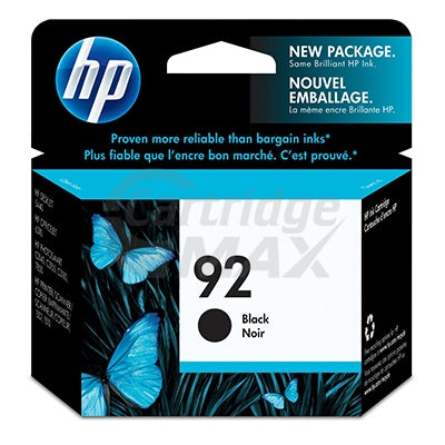 HP 92 Original Black Inkjet Cartridge C9362WA