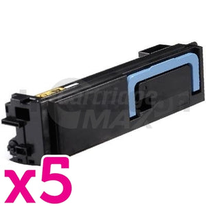 5 x Compatible TK-574BK Black Toner Cartridge For Kyocera FS-C5400DN, P-7035CDN - 16,000 Pages