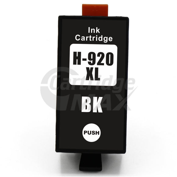 1 x HP 920XL Generic Black High Yield Inkjet Cartridge CD975AA