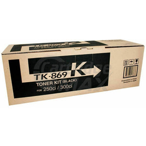 1 x Original Kyocera TK-869K Black Toner TASKalfa 250ci, TASKalfa 300ci
