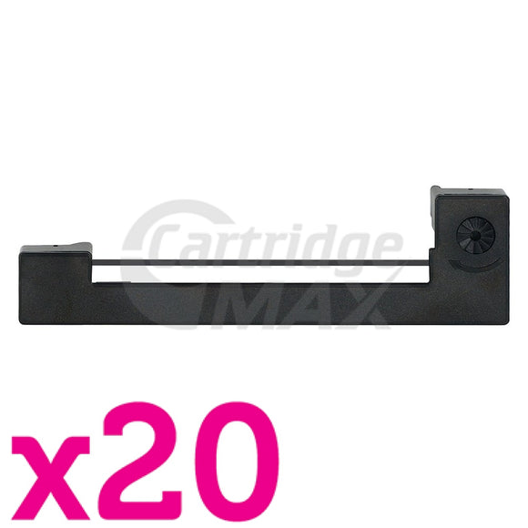 20 x Epson ERC-09P Purple Generic Ribbon Cartridge
