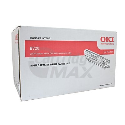 OKI B720 / B730 Original High Yield Black Toner Cartridge - 20,000 pages (1279101)