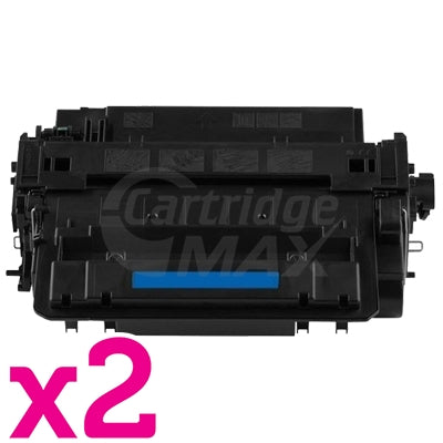 2 x Canon CART-324II Black High Yield Generic Toner Cartridge